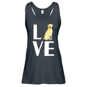 Cool Labrador For Men Women Yellow Lab Dog Lab Retriever Ladies Essential Flowy Tank