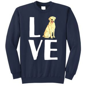 Cool Labrador For Men Women Yellow Lab Dog Lab Retriever Sweatshirt