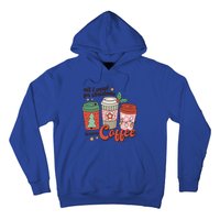 Coffee Lover Funny Christmas All I Want For Xmas Mom Teacher Meaningful Gift Hoodie