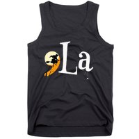 Comma La Funny Kamala Harris Halloween Pumpkin Tank Top