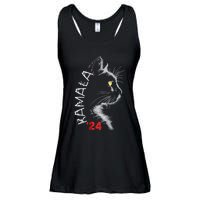 Cat Ladies For Kmala Cat 2024 President Kamalaaharris Ladies Essential Flowy Tank