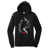 Cat Ladies For Kmala Cat 2024 President Kamalaaharris Women's Pullover Hoodie