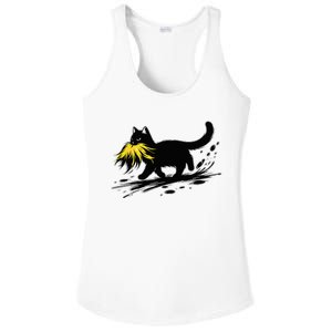 Cat Ladies For Kamala Harris Sarcastic Donald Trump 2024 Ladies PosiCharge Competitor Racerback Tank