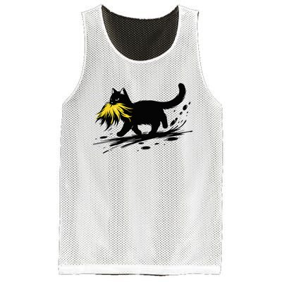 Cat Ladies For Kamala Harris Sarcastic Donald Trump 2024 Mesh Reversible Basketball Jersey Tank