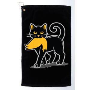 Cat Ladies For Kamala Harris Donald Trump 2024 Sarcastic Platinum Collection Golf Towel