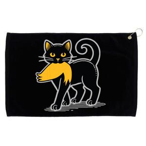 Cat Ladies For Kamala Harris Donald Trump 2024 Sarcastic Grommeted Golf Towel