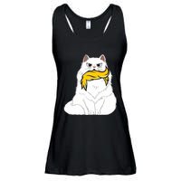 Cat Ladies For Kamala Harris Donald Trump 2024 Sarcastic Ladies Essential Flowy Tank