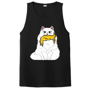 Cat Ladies For Kamala Harris Donald Trump 2024 Sarcastic PosiCharge Competitor Tank