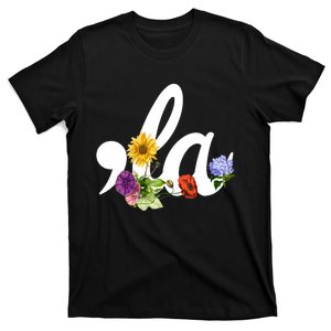 Comma La Floral Kamala Harris President 2024 Coma La Flowers T-Shirt