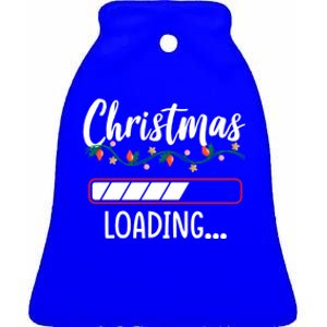 Christmas Loading Funny Holiday Festive Xmas Party Gift Ceramic Bell Ornament