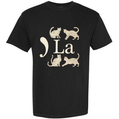 Comma La Floral Kamala Harris President 2024 Coma La Cats Garment-Dyed Heavyweight T-Shirt