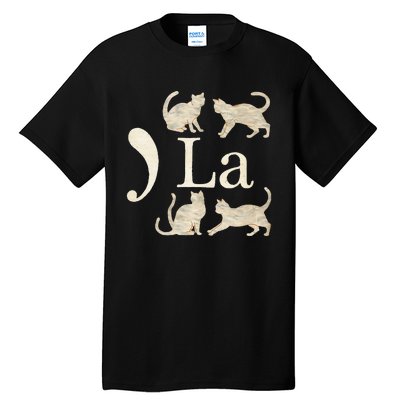 Comma La Floral Kamala Harris President 2024 Coma La Cats Tall T-Shirt