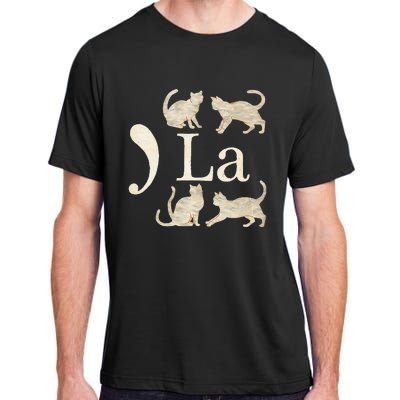 Comma La Floral Kamala Harris President 2024 Coma La Cats Adult ChromaSoft Performance T-Shirt