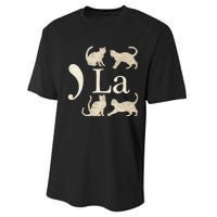 Comma La Floral Kamala Harris President 2024 Coma La Cats Performance Sprint T-Shirt