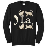 Comma La Floral Kamala Harris President 2024 Coma La Cats Tall Sweatshirt