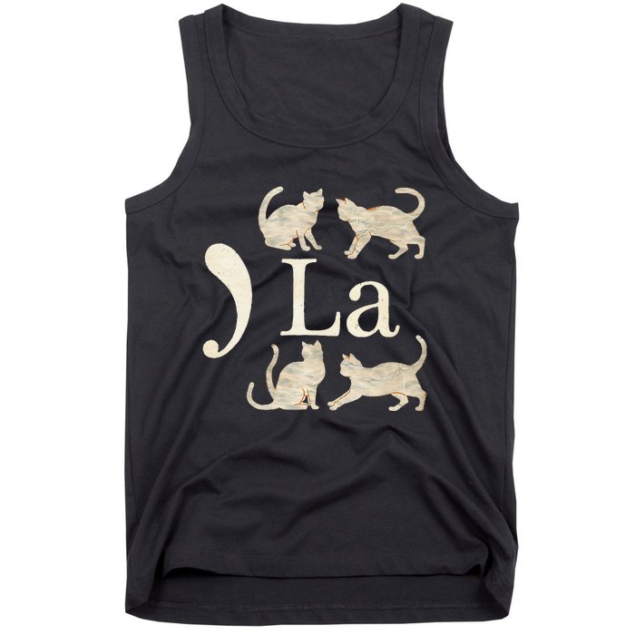 Comma La Floral Kamala Harris President 2024 Coma La Cats Tank Top