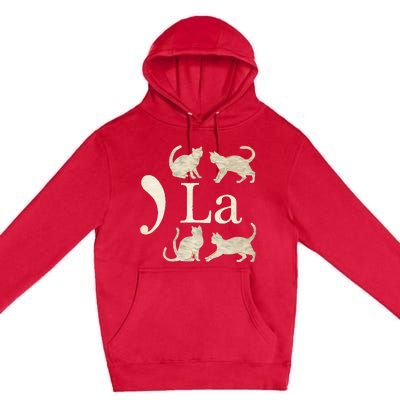 Comma La Floral Kamala Harris President 2024 Coma La Cats Premium Pullover Hoodie