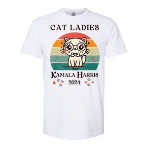 Cat Ladies For Kamala Harris Softstyle CVC T-Shirt