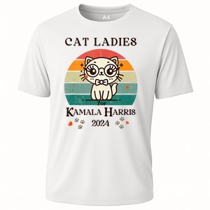 Cat Ladies For Kamala Harris Cooling Performance Crew T-Shirt