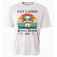 Cat Ladies For Kamala Harris Cooling Performance Crew T-Shirt