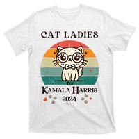 Cat Ladies For Kamala Harris T-Shirt