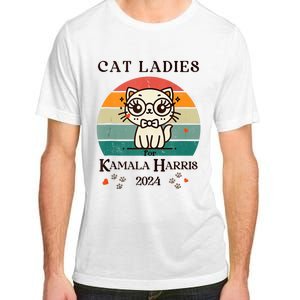 Cat Ladies For Kamala Harris Adult ChromaSoft Performance T-Shirt