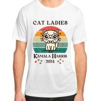 Cat Ladies For Kamala Harris Adult ChromaSoft Performance T-Shirt