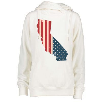 Cali Love Flag California American Flag T Womens Funnel Neck Pullover Hood