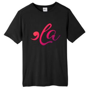 Comma La Funny Kamala Harris For President 2024 Gift Tall Fusion ChromaSoft Performance T-Shirt