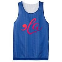 Comma La Funny Kamala Harris For President 2024 Gift Mesh Reversible Basketball Jersey Tank