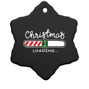 Christmas Loading Funny Novelty Graphic Tees And Cool Designs Meaningful Gift Ceramic Star Ornament