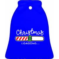 Christmas Loading Funny Novelty Graphic Tees And Cool Designs Meaningful Gift Ceramic Bell Ornament