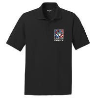 Cat Ladies For Kamala Funny Cat 2024 President Kamala Harris PosiCharge RacerMesh Polo