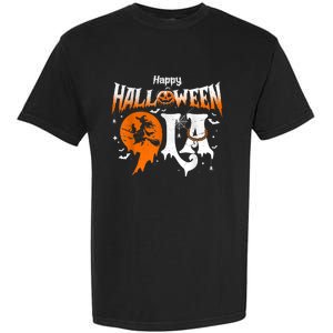 Comma La Funny Kamala Harris Halloween Pumpkin Garment-Dyed Heavyweight T-Shirt