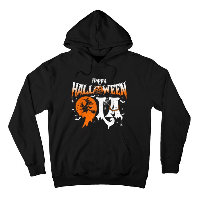 Comma La Funny Kamala Harris Halloween Pumpkin Hoodie