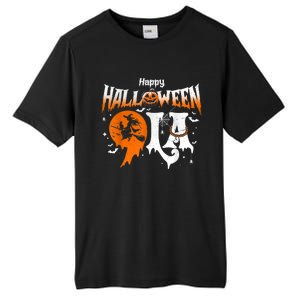 Comma La Funny Kamala Harris Halloween Pumpkin Tall Fusion ChromaSoft Performance T-Shirt