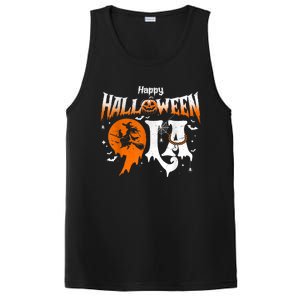 Comma La Funny Kamala Harris Halloween Pumpkin PosiCharge Competitor Tank