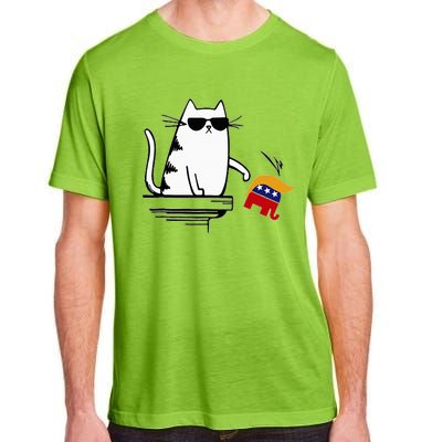 Cat Ladies For Kamala Harris Donald Trump 2024 Adult ChromaSoft Performance T-Shirt