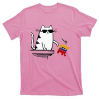 Cat Ladies For Kamala Harris Donald Trump 2024 T-Shirt