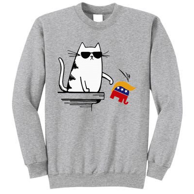 Cat Ladies For Kamala Harris Donald Trump 2024 Sweatshirt