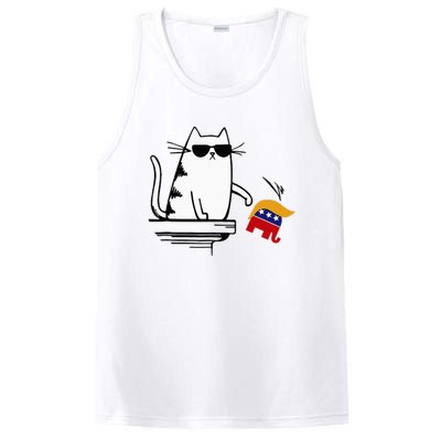 Cat Ladies For Kamala Harris Donald Trump 2024 PosiCharge Competitor Tank