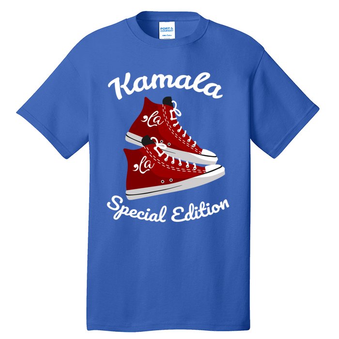 Comma La Funny Kamala Harris Vintage Sneakers Gift Tall T-Shirt