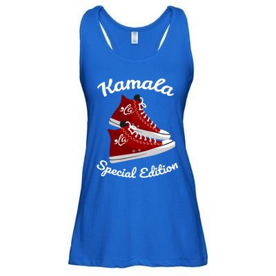 Comma La Funny Kamala Harris Vintage Sneakers Gift Ladies Essential Flowy Tank