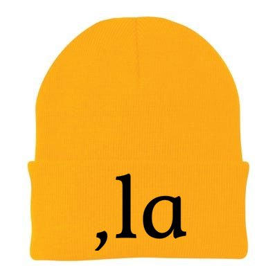 Comma La Funny Gift Knit Cap Winter Beanie