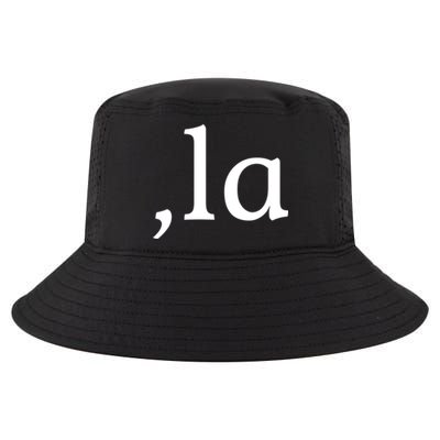 Comma La Funny Gift Cool Comfort Performance Bucket Hat