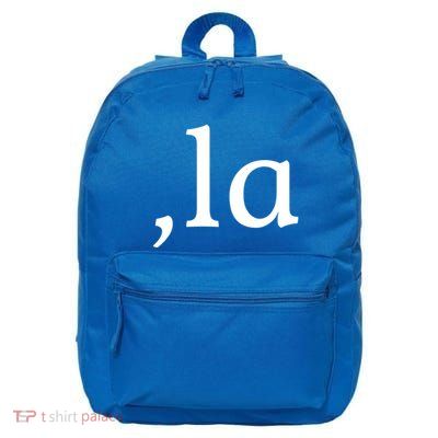 Comma La Funny Gift 16 in Basic Backpack