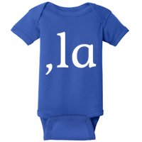 Comma La Funny Gift Baby Bodysuit