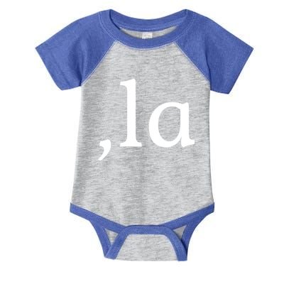 Comma La Funny Gift Infant Baby Jersey Bodysuit