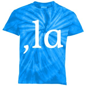 Comma La Funny Gift Kids Tie-Dye T-Shirt