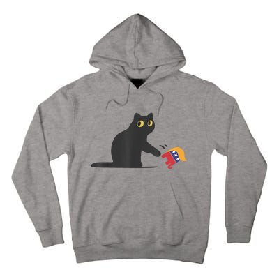 Cat Ladies For Kamala Harris Donald Trump 2024 Sarcastic Tall Hoodie